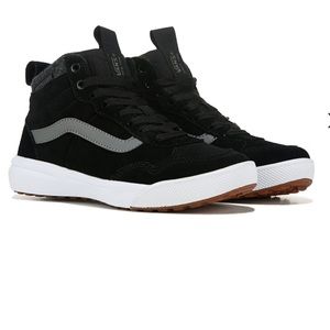 Vans high top sneaker boot! Super warm and comfy!